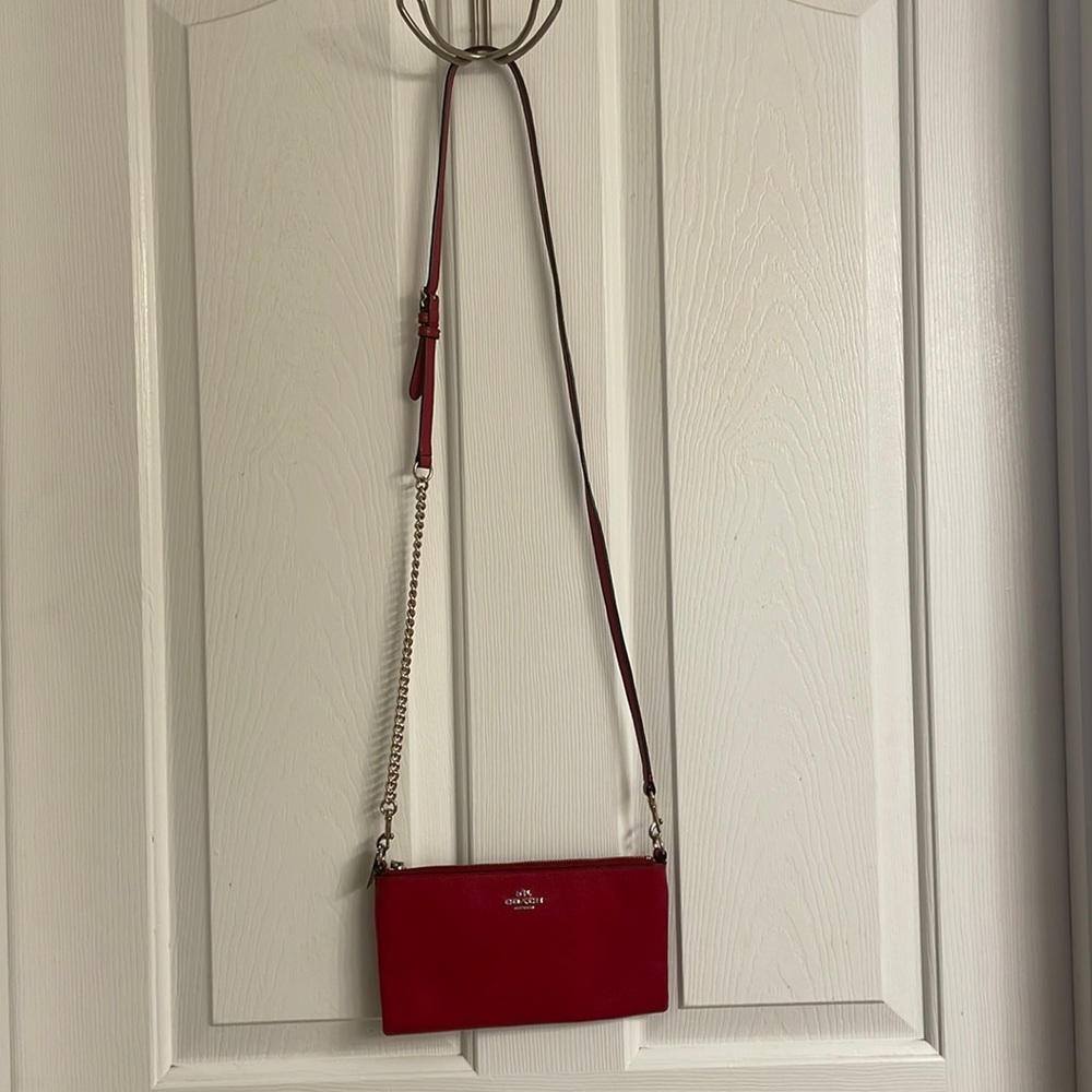 Coach Red Crossbody Bag - Picture 2 of 8